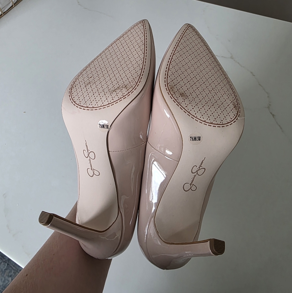 Jessica Simpson Light Pink Heels - Picture 4 of 4
